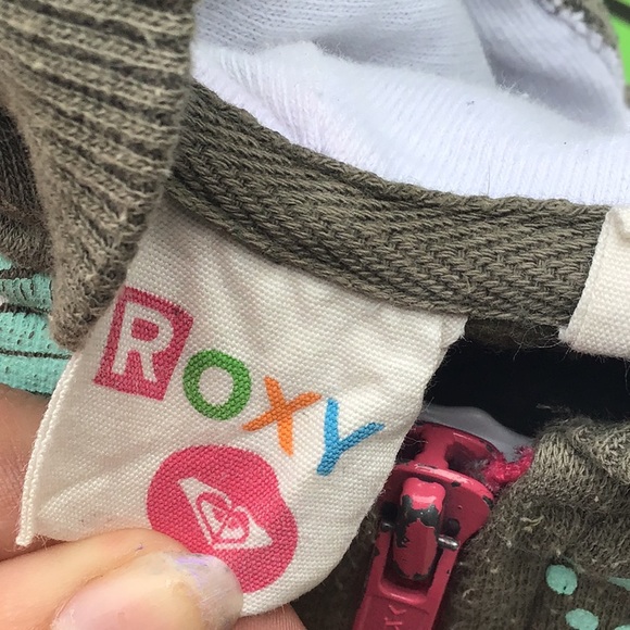 Teen girls roxy zip up sweater - Picture 3 of 3